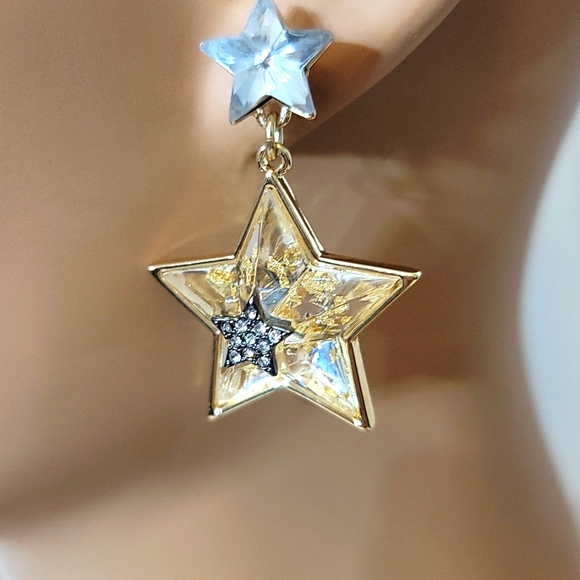 Betsey Johnson Celestial Drop Earrings - Picture 3 of 6